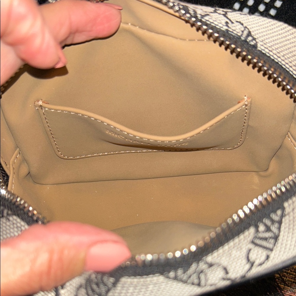 Michael Kors Monochrome MK Pattern Crossbody belt bag - Picture 16 of 16